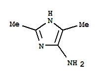 1H-imidazol-4-amine,2,5-dimethyl-(9ci) Structure,27802-66-0Structure