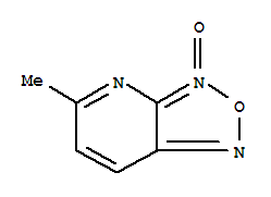 [1,2,5]Oxadiazolo[3,4-b]pyridine, 5-methyl-, 3-oxide Structure,27808-55-5Structure