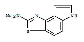 6H-pyrrolo[3,2-e]benzothiazole,2-(dimethylamino)-(8ci) Structure,27866-56-4Structure