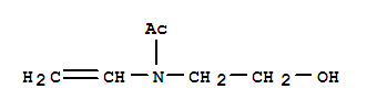 Acetamide, n-ethenyl-n-(2-hydroxyethyl)-(9ci) Structure,278782-93-7Structure