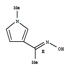 Ethanone, 1-(1-methyl-1h-pyrrol-3-yl)-, oxime, (1e)-(9ci) Structure,279226-14-1Structure