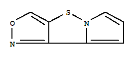 (9CI)-吡咯并[1,2:2,3]异噻唑并[4,5-c]异噁唑结构式_279258-05-8结构式