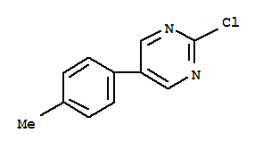 2-氯-5-(4-甲基苯基)-嘧啶结构式_27956-37-2结构式