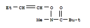 (9CI)-N-(1-丁烯氧基)-N,2,2-三甲基-丙酰胺结构式_279671-14-6结构式