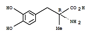 (2S)-2-Amino-3-(3,4-Dihydroxyphenyl)-2-Methylpropanoic Acid Structure,2799-15-7Structure