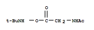 (9ci)-n-[2-[[(1,1-二甲基乙基)氨基]氧基]-2-氧代乙基]-乙酰胺结构式_280137-62-4结构式