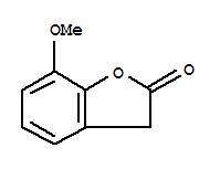 2(3H)-benzofuranone, 7-methoxy- Structure,28033-41-2Structure