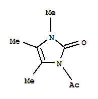 2H-imidazol-2-one, 1-acetyl-1,3-dihydro-3,4,5-trimethyl-(9ci) Structure,281194-74-9Structure