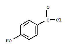 (9ci)-4-羟基-苯甲酰氯结构式_28141-24-4结构式