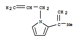 (9ci)-2-(1-甲基乙烯)-1-(2-丙烯基)-1H-吡咯结构式_284049-38-3结构式