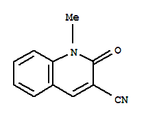 3-Quinolinecarbonitrile,1,2-dihydro-1-methyl-2-oxo-(8ci,9ci) Structure,28448-08-0Structure