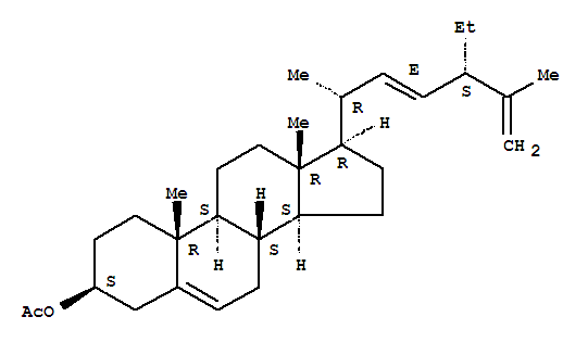 22-Dehydroclerosteryl acetate Structure,28594-00-5Structure