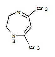 2,3-Dihydro-5,7-bis(trifluormethyl)-1H-1,4-diazepine Structure,28598-72-3Structure