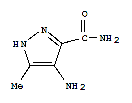 1H-pyrazole-3-carboxamide,4-amino-5-methyl-(9ci) Structure,28668-16-8Structure