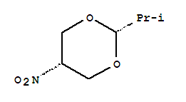 1,3-Dioxane,2-(1-methylethyl)-5-nitro-,cis-(9ci) Structure,28808-21-1Structure