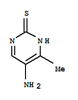 2(1H)-pyrimidinethione, 5-amino-4-methyl-(9ci) Structure,288162-88-9Structure