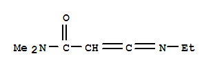 (9ci)-3-(乙基亚氨基)-N,N-二甲基-2-丙酰胺结构式_288376-09-0结构式