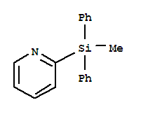 (8ci,9ci)-2-(甲基二苯基甲硅烷基)-吡啶结构式_28916-30-5结构式