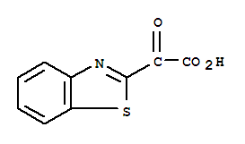 2-Benzothiazoleaceticacid,alpha-oxo-(9ci) Structure,28917-80-8Structure