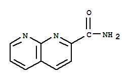 1,8-萘啶-2-羧酰胺(9ci)结构式_289677-07-2结构式