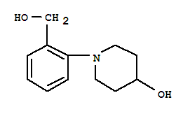 1-[2-(Hydroxymethyl)phenyl]-4-piperidinol Structure,291544-82-6Structure