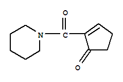 (9ci)-1-[(5-氧代-1-环戊烯-1-基)羰基]-哌啶结构式_292043-62-0结构式