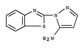 Benzothiazole, 2-(5-aminopyrazol-1-yl)-(8ci)Structure,29219-43-0Structure Benzothiazole, 2-(5-aminopyrazol-1-yl)-(8ci) Structure,29219-43-0Structure