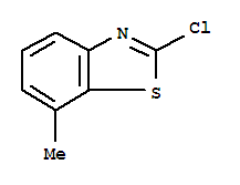 (6ci,7ci,8ci,9ci)-2-氯-7-甲基-苯并噻唑结构式_2942-24-7结构式