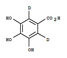 没食子酸-D2结构式_294660-92-7结构式