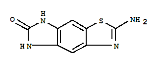 6H-imidazo[4,5-f]benzothiazol-6-one,2-amino-5,7-dihydro-(9ci) Structure,294867-11-1Structure