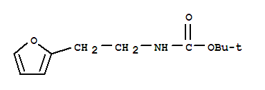 Tert-butyl 2-(furan-2-yl)ethylcarbamate Structure,295323-56-7Structure