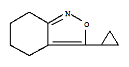 (8ci)-3-环丙基-4,5,6,7-四氢-2,1-苯异噁唑结构式_29668-35-7结构式