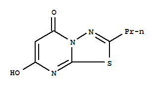 5H-1,3,4-thiadiazolo[3,2-a]pyrimidin-5-one,7-hydroxy-2-propyl - (9ci) Structure,297763-38-3Structure