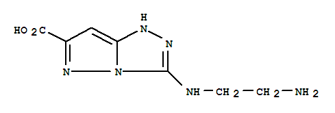 3-[(2-氨基乙基)氨基]-1H-吡唑并[5,1-c]-1,2,4-噻唑-6-羧酸结构式_298699-41-9结构式