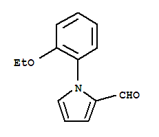 (9ci)-1-(2-乙氧基苯基)-1H-吡咯-2-羧醛结构式_299164-56-0结构式
