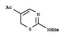 Ethanone, 1-[2-(methylamino)-6h-1,3-thiazin-5-yl]-(9ci) Structure,299175-23-8Structure