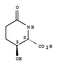 (2s,3s)-(9ci)-3-羟基-6-氧代-2-哌啶羧酸结构式_299208-59-6结构式