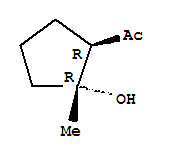 Ethanone, 1-[(1r,2r)-2-hydroxy-2-methylcyclopentyl]-, rel-(9ci) Structure,299895-61-7Structure