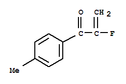 (9ci)-2-氟-1-(4-甲基苯基)-2-丙烯-1-酮结构式_30005-15-3结构式