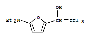 2-Furanmethanol ,5-(diethylamino)--alpha--(trichloromethyl )- Structure,300567-64-0Structure