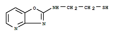 Ethanethiol, 2-(oxazolo[4,5-b]pyridin-2-ylamino)-(9ci) Structure,300672-80-4Structure