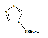 4H-1,2,4-triazol-4-amine,n-(2-methylpropyl)-(9ci) Structure,301344-66-1Structure