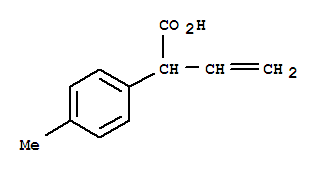 Benzeneacetic acid,-alpha--ethenyl-4-methyl-(9ci) Structure,301854-16-0Structure