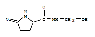 (9ci)-n-(羟基甲基)-5-氧代-2-吡咯烷羧酰胺结构式_302557-90-0结构式