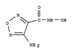 1,2,5-Oxadiazole-3-carboxamide,4-amino-n-hydroxy-(9ci) Structure,302796-65-2Structure