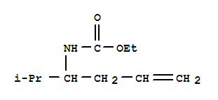 (9ci)-[1-(1-甲基乙基)-3-丁烯]-氨基甲酸乙酯结构式_303982-80-1结构式