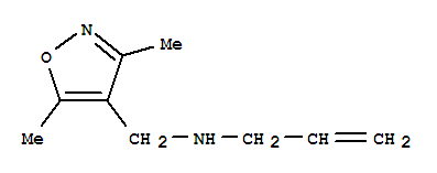 (9ci)-3,5-二甲基-n-2-丙烯基-4-异噁唑甲胺结构式_303985-46-8结构式