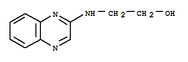 Ethanol, 2-(2-quinoxalinylamino)-(8ci) Structure,30466-69-4Structure