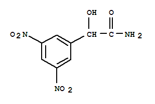 Benzeneacetamide,-alpha--hydroxy-3,5-dinitro- Structure,304851-92-1Structure