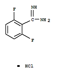 2,6-Difluoro-benzamidine hydrochloride Structure,304867-43-4Structure